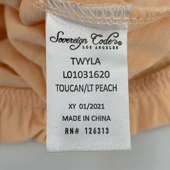 Sovereign Code Girl's Twyla Toucan-Print Ruffle Tank Top Size 2T NWT - Picture 8 of 9